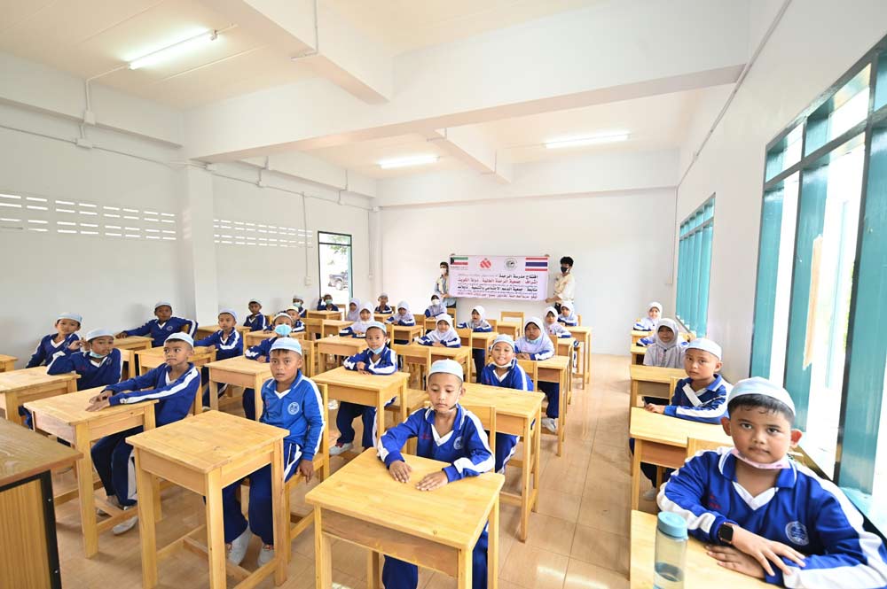 الرحمة العالمية افتتحت مدرسة للتعليم الابتدائي في تايلاند